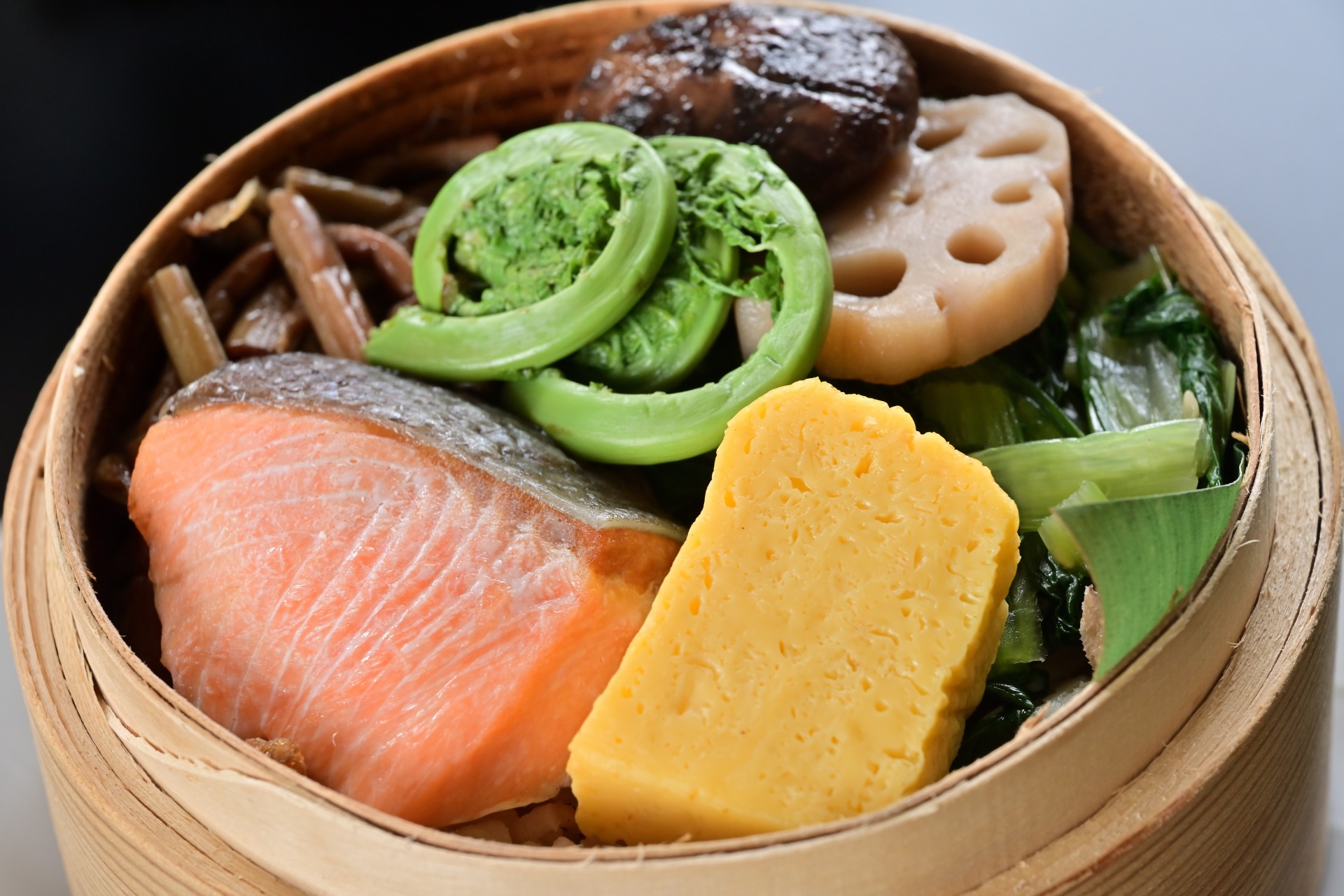 プライド膳　会津名物わっぱ飯