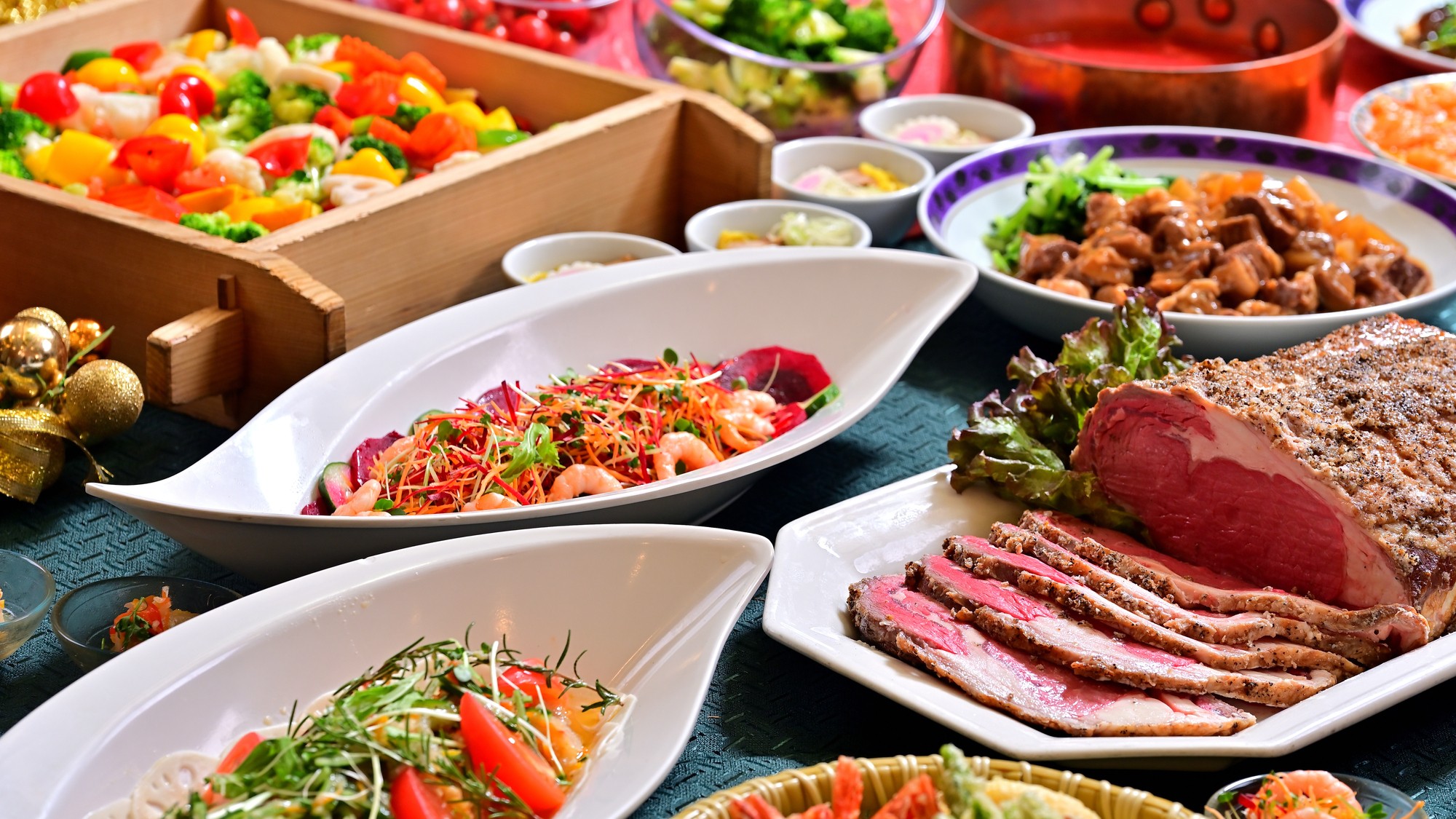 冬のビュッフェ