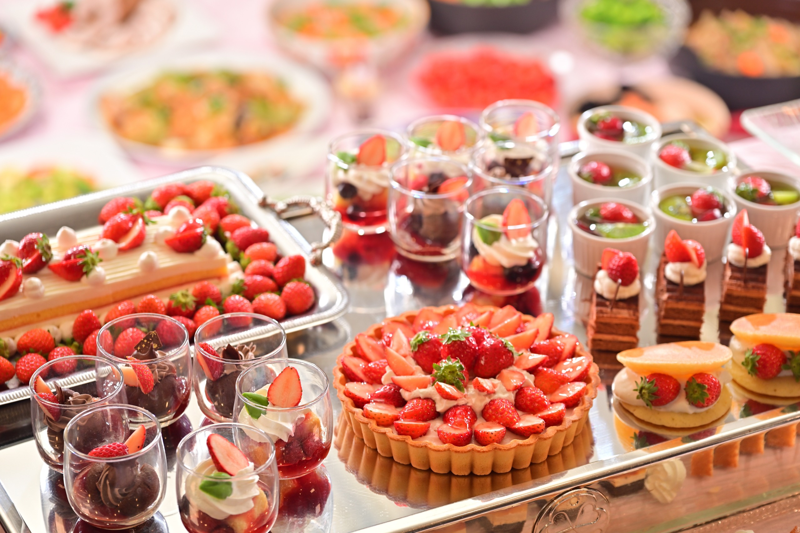 いちごスイーツフェアは4/5まで