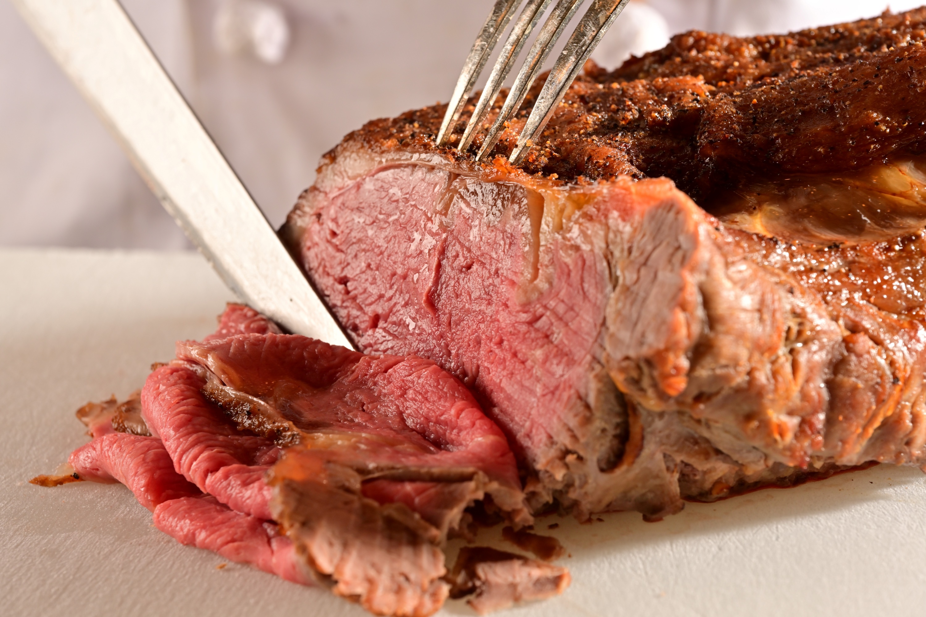 低温調理のローストビーフ