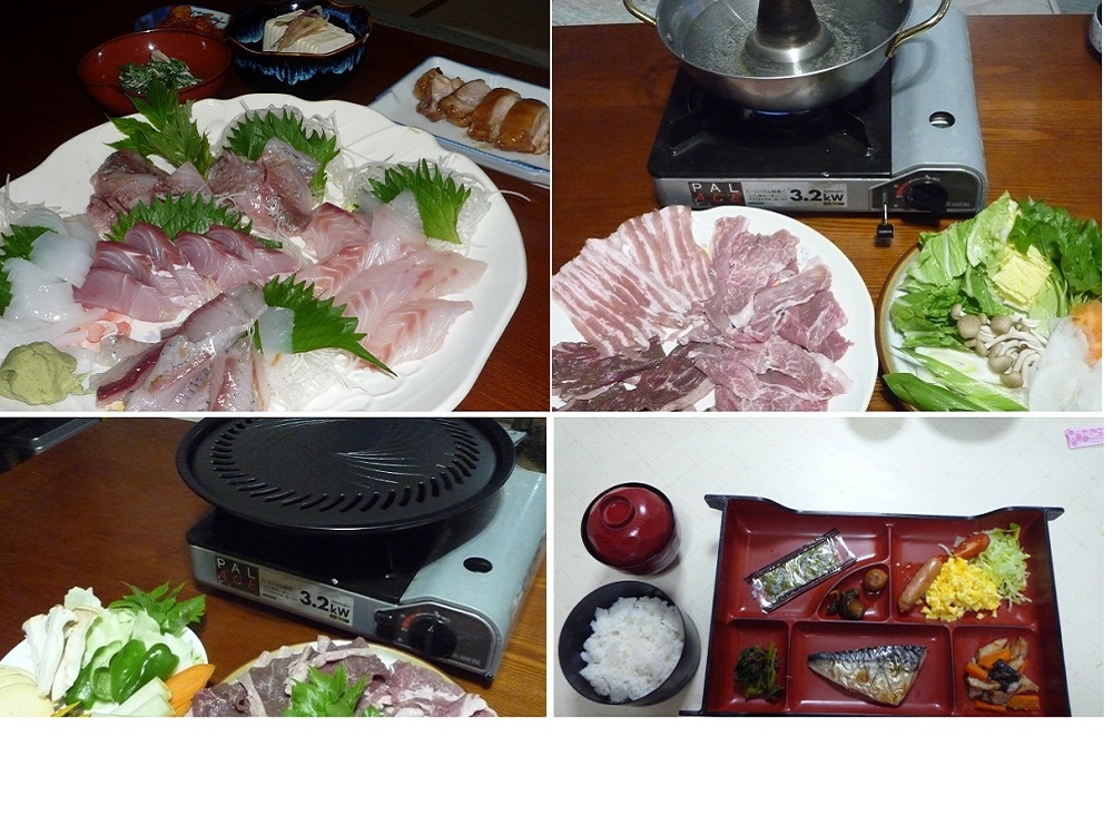 【女性・母子＆ 25歳未満学生　限定  】軽めの2食プラン：飲物持込OK・釣目的不可