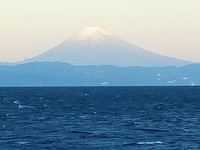 朝焼けの富士山３