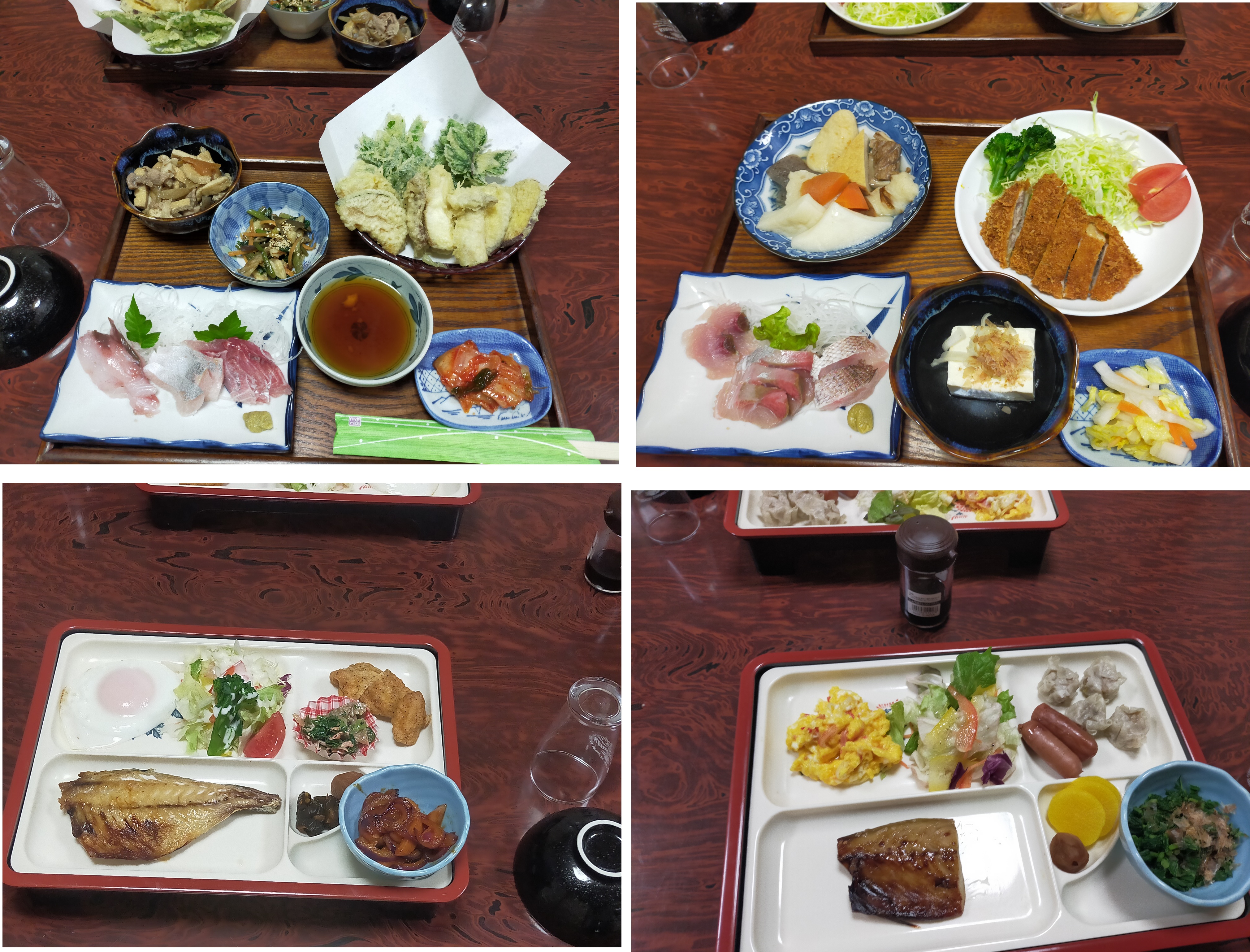 軽めのお食事一例です。