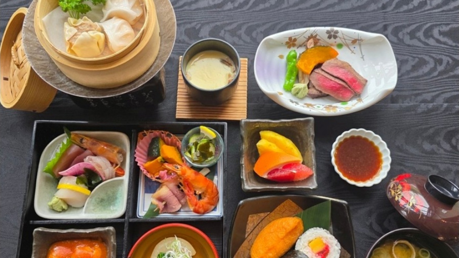 【2食付】北海道・オホーツクの海鮮とサロマ牛を味わう！ノースキング膳プラン♪