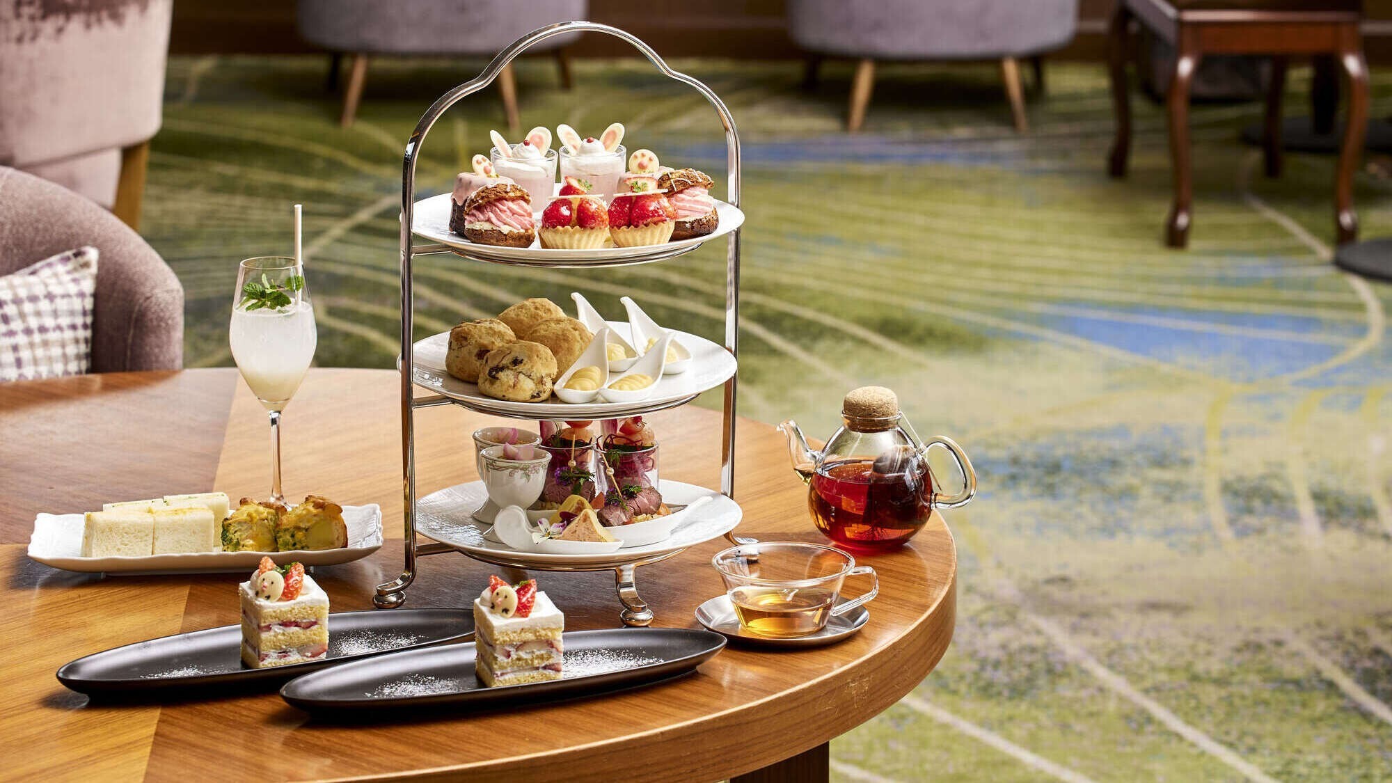 【平日限定】アフタヌーンティーで満たす優雅時間SHIROYAMAステイ(朝食/アフタヌーンティー付)