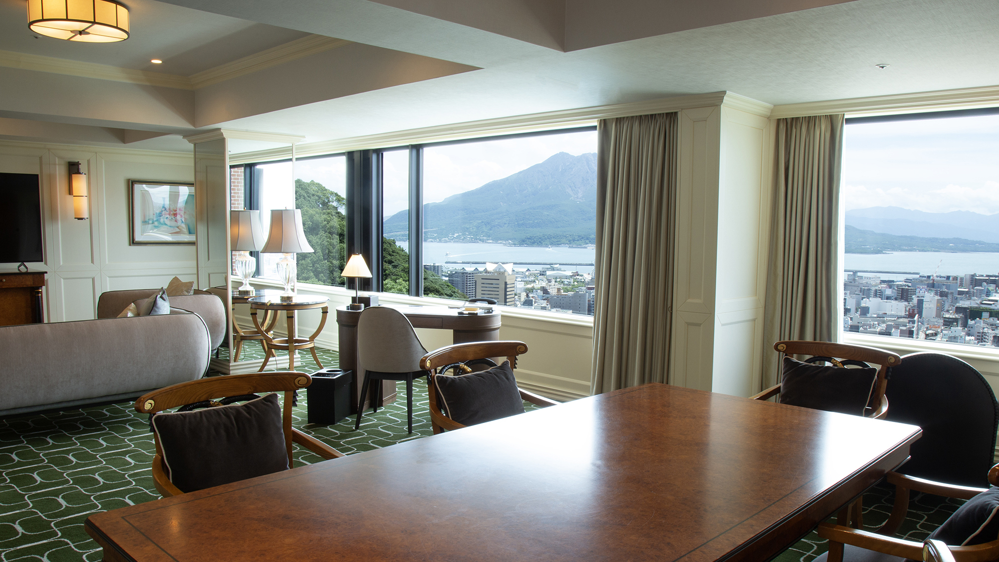 SHIROYAMA HOTEL kagoshima(部屋(ベッドルーム))