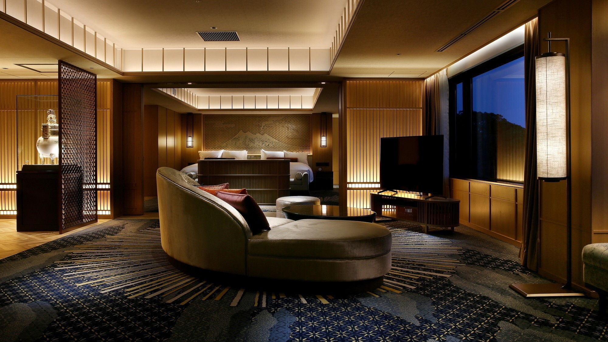 SHIROYAMA HOTEL kagoshima(部屋(ベッドルーム))