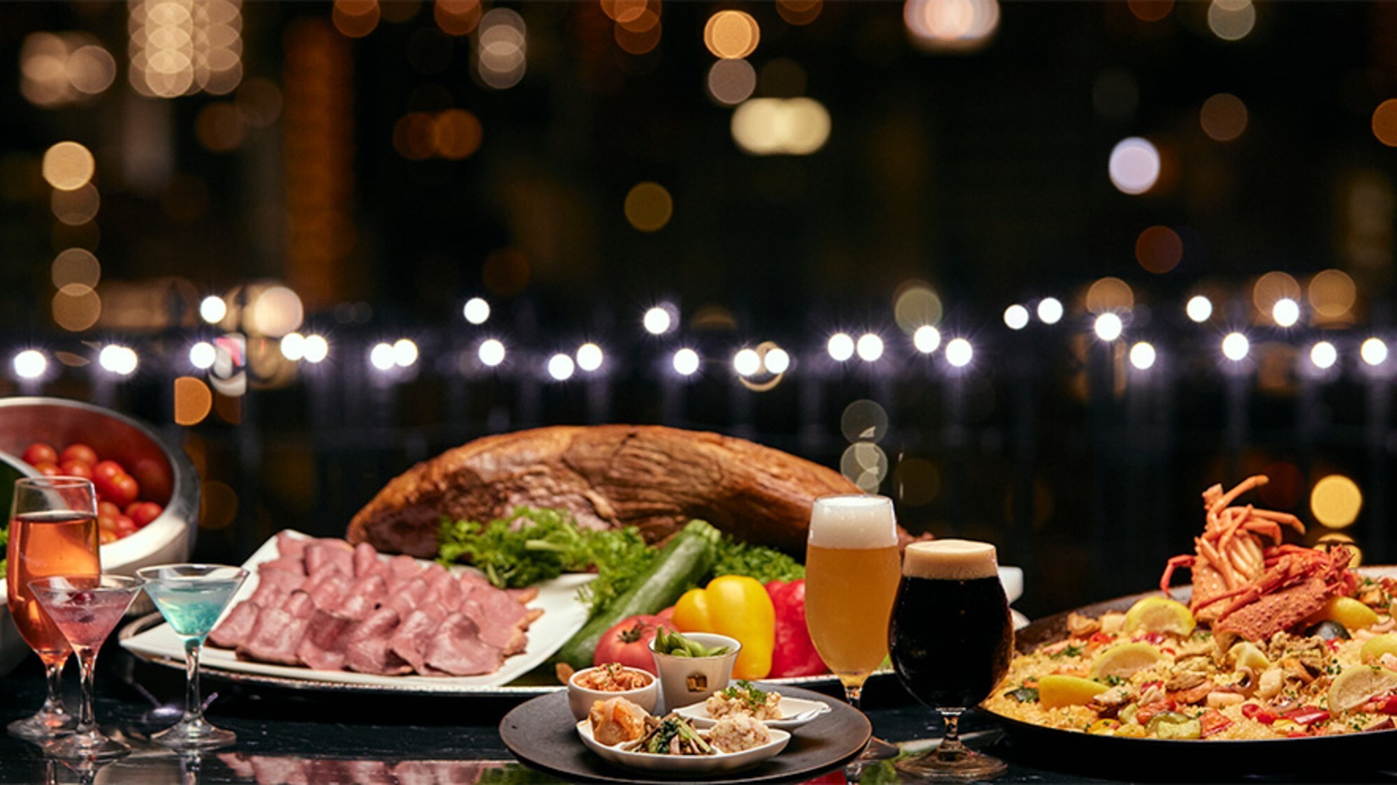 週末限定納涼ビュッフェ