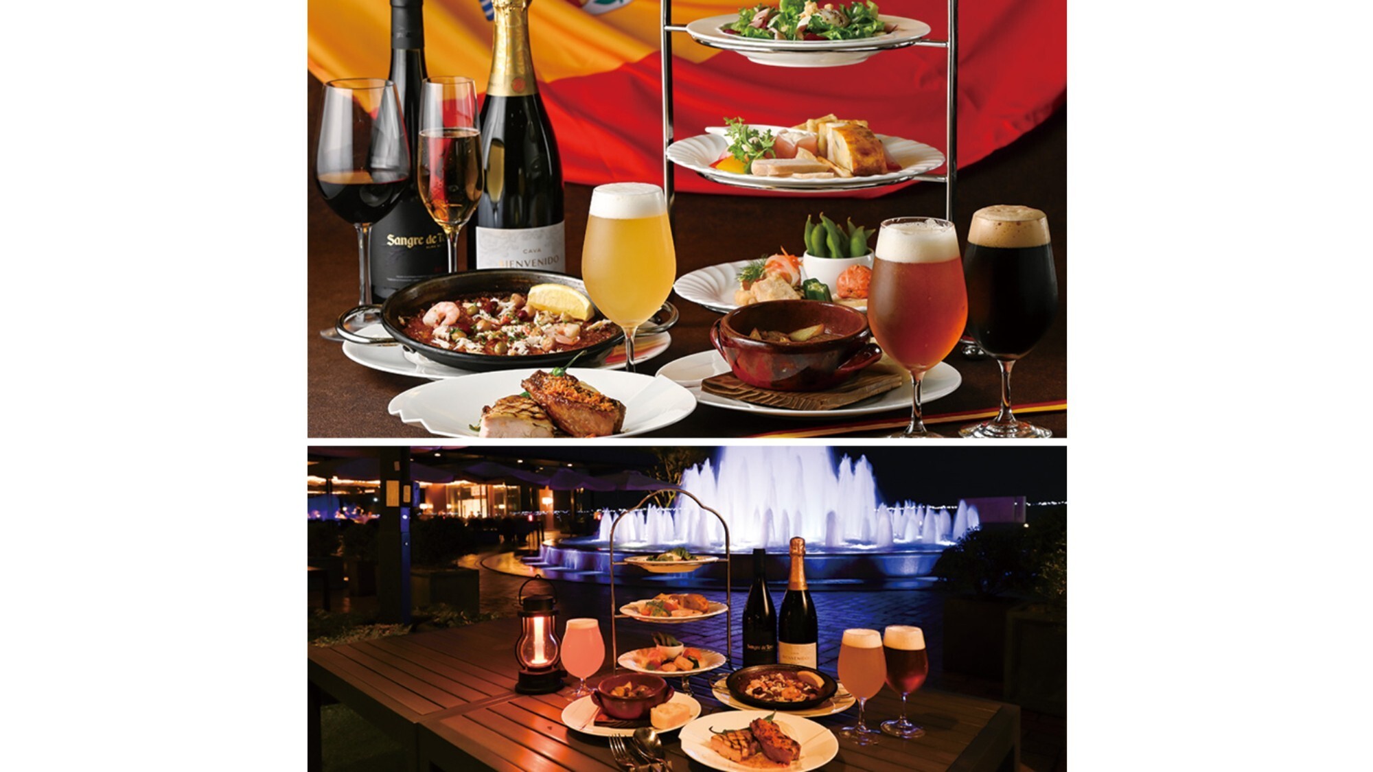 ビアテラス料理イメージ