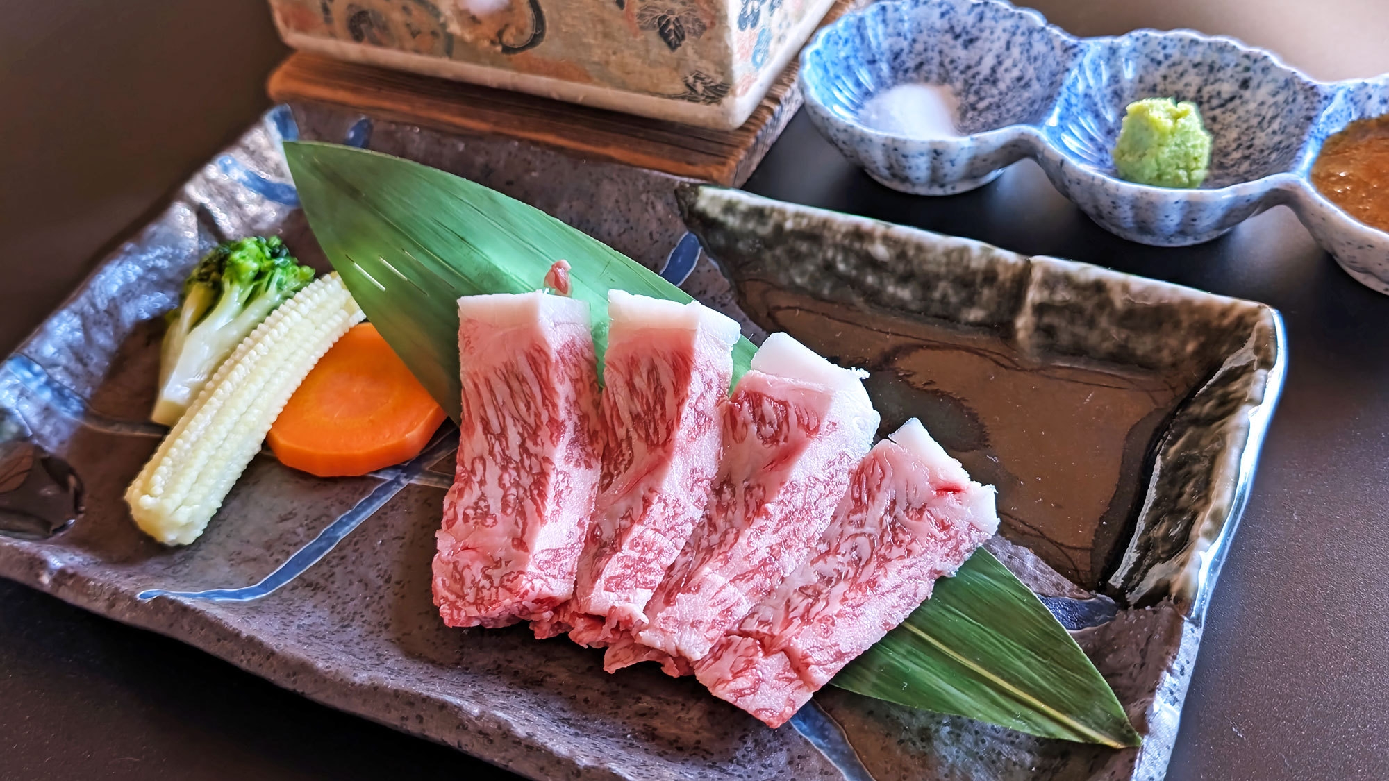 【夏】＜贅沢と匠を味わう会席〜白帝＞ 「飛騨牛」「金目鯛煮つけ」「活き鮎姿造り」など全14品