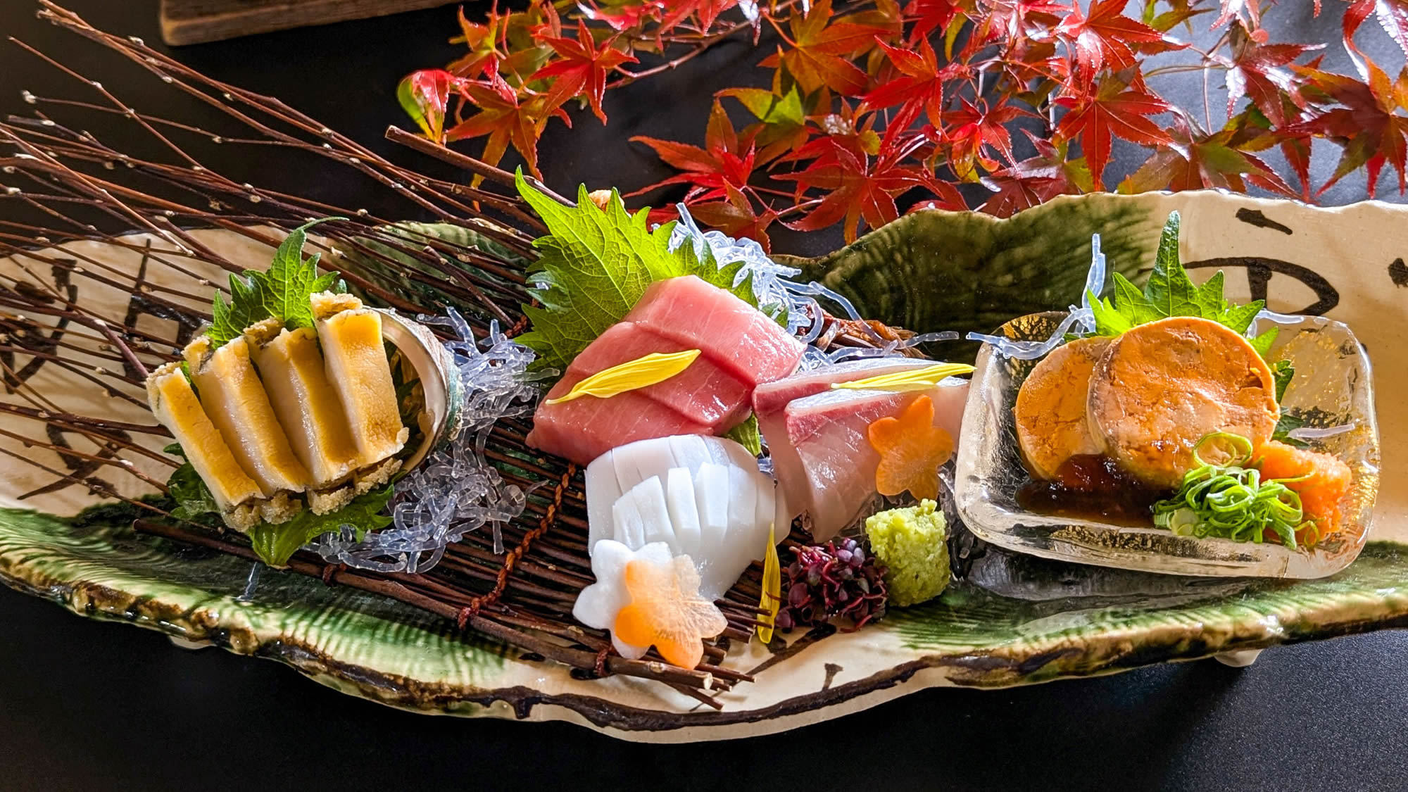 【秋】＜贅沢と匠を味わう会席〜白帝＞ 「飛騨牛」「のどぐろ」「鮑」「甘鯛」「松茸真丈」、和の逸品。