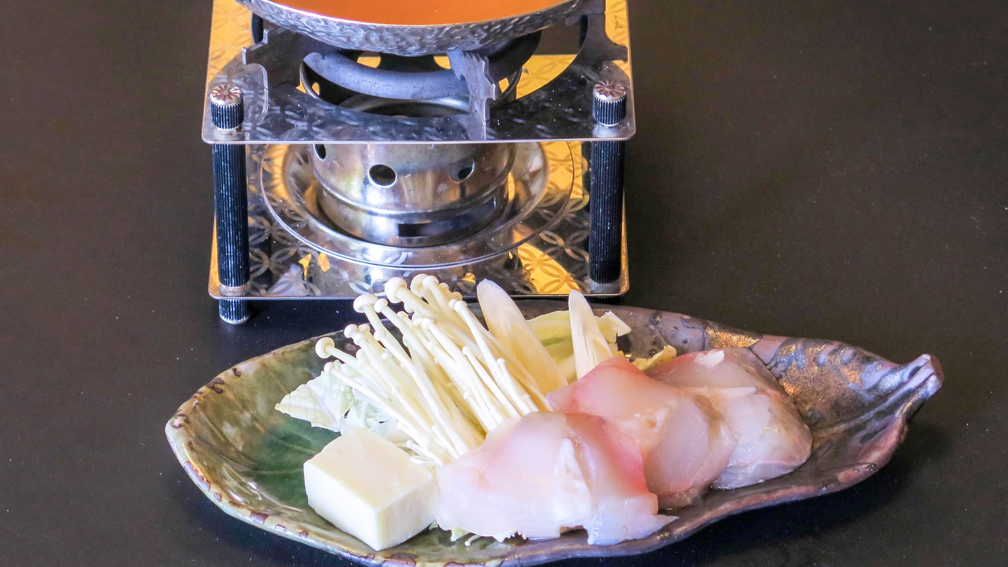 【冬】＜こだわり懐石〜花紀行＞ 「飛騨牛」「あんこう味噌鍋」「銀鱈煮つけ」「穴子飯蒸し」など全14品