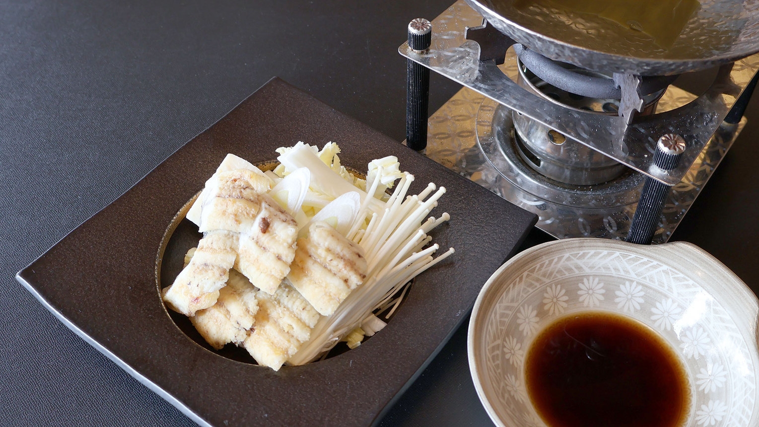 【夏】＜こだわり懐石〜花紀行＞ 「鰻ちり鍋」「飛騨牛陶板」「あゆ塩焼き」「お造り五種」など全13品