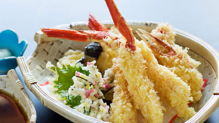 蟹天ぷら