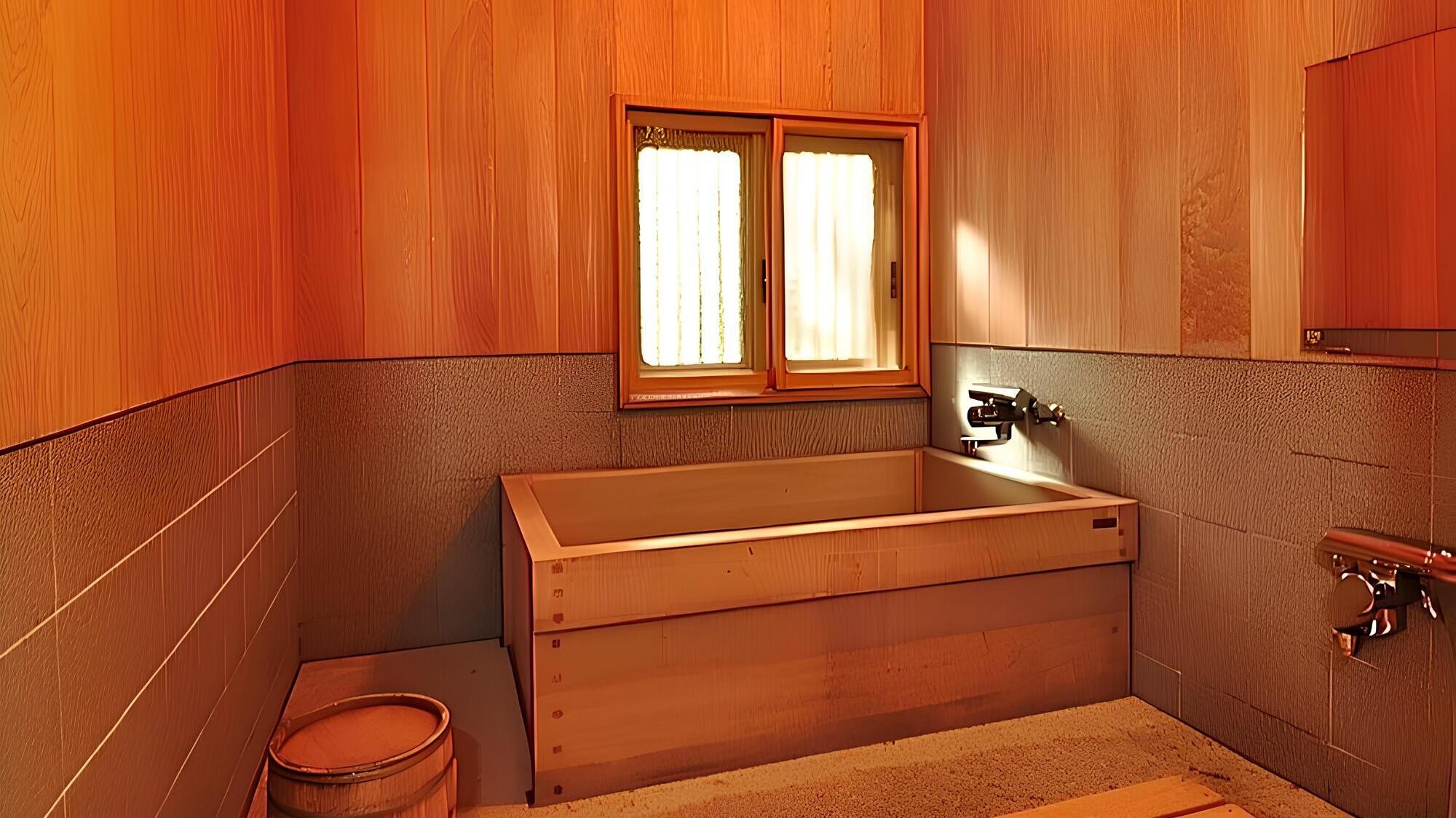 寛ぎの間特別室檜風呂付