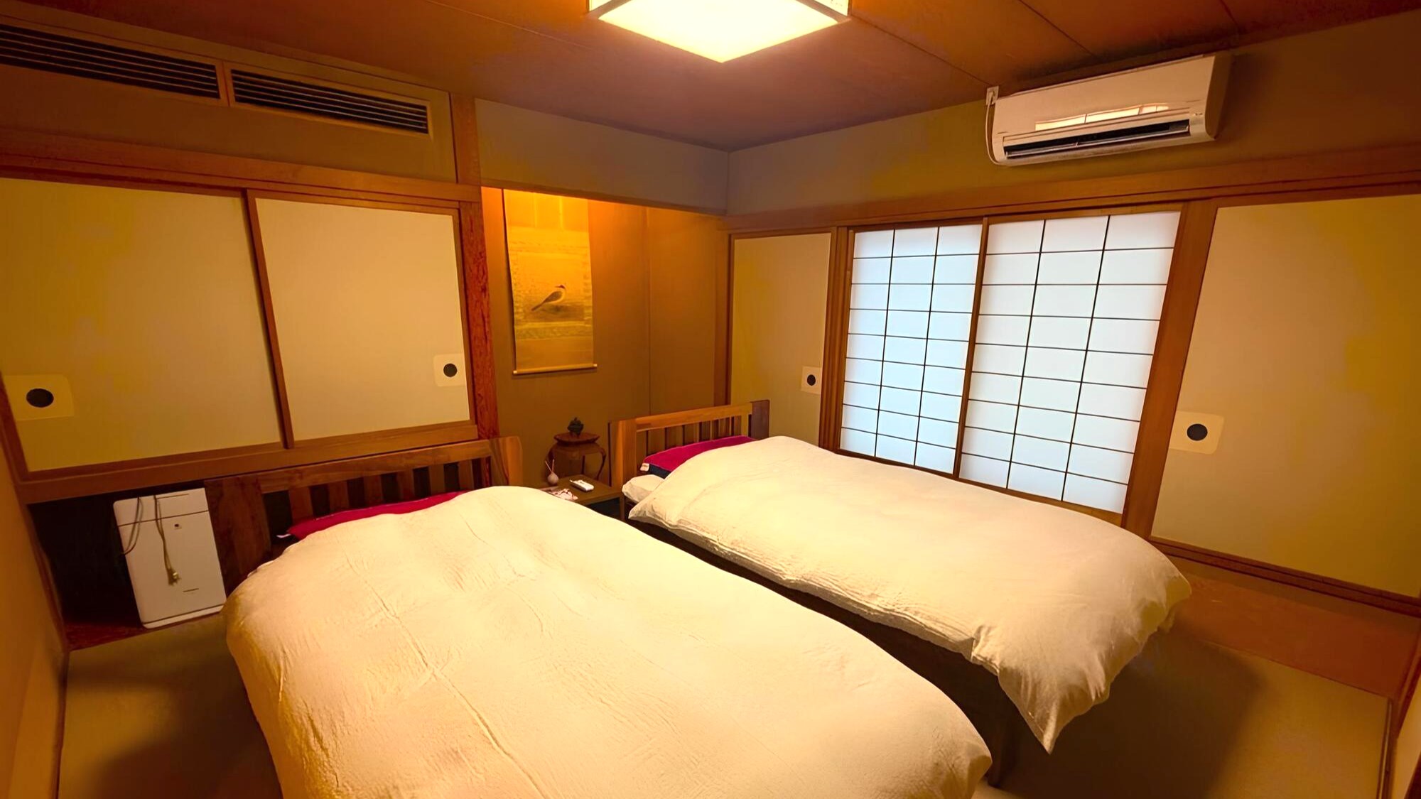 庭園特別室和室ベッドルーム檜風呂付