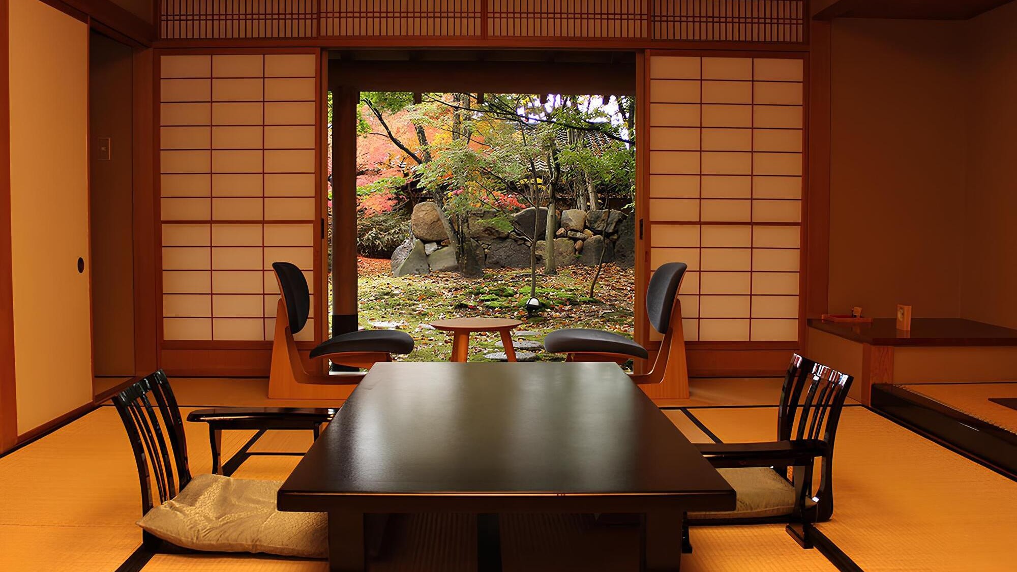 庭園特別室檜風呂付