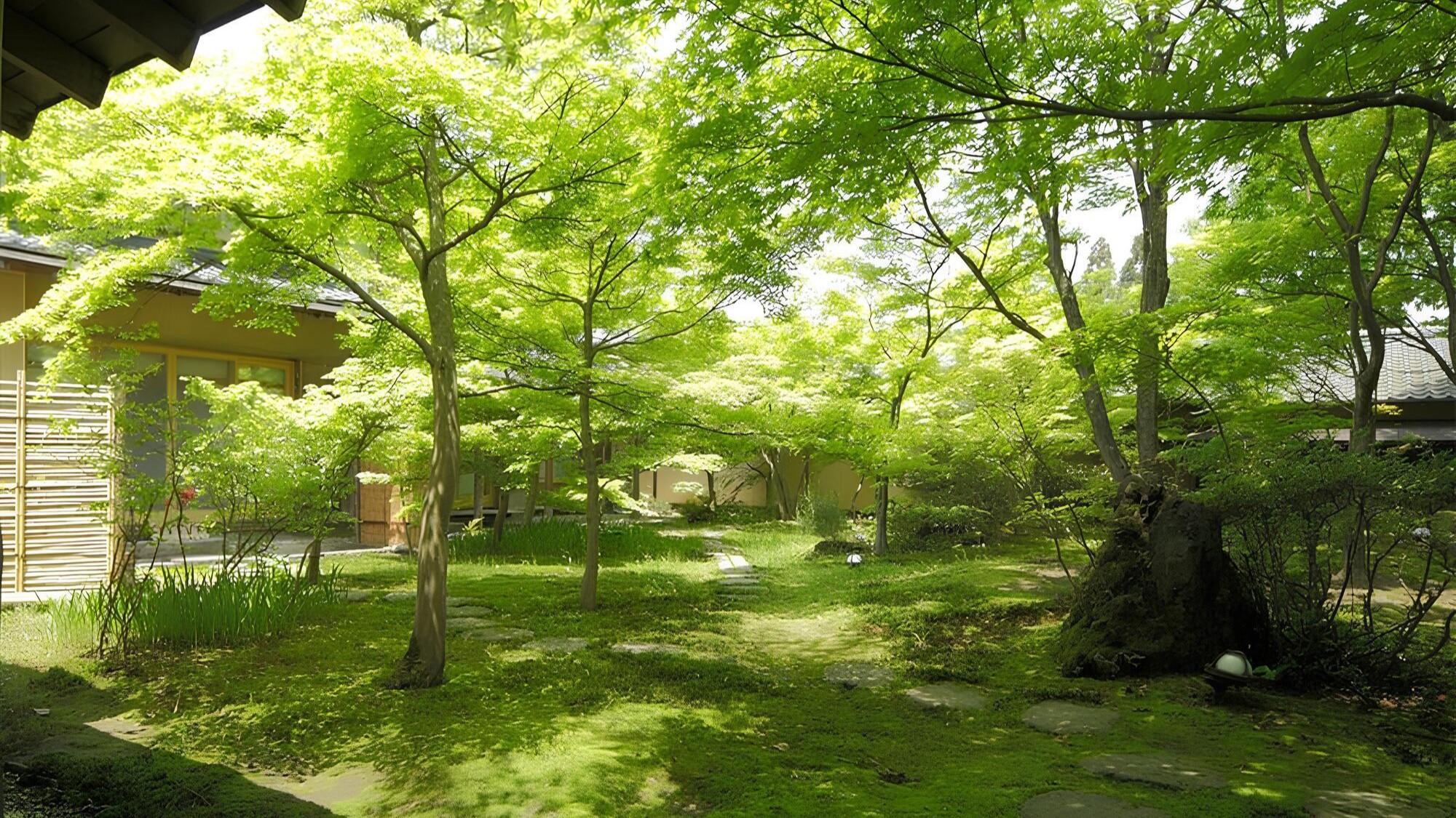 癒しの間特別室和室ベッドルーム檜風呂付