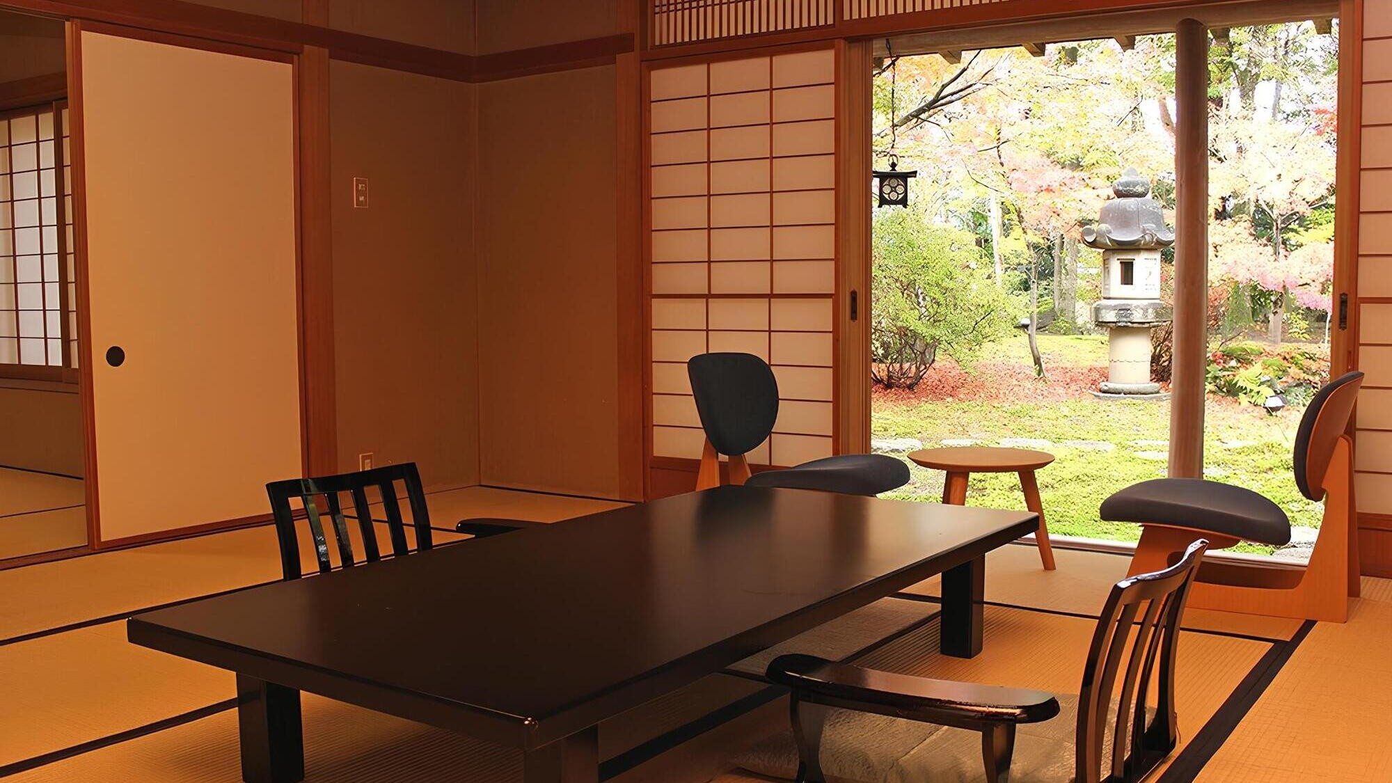 庭園特別室檜風呂付