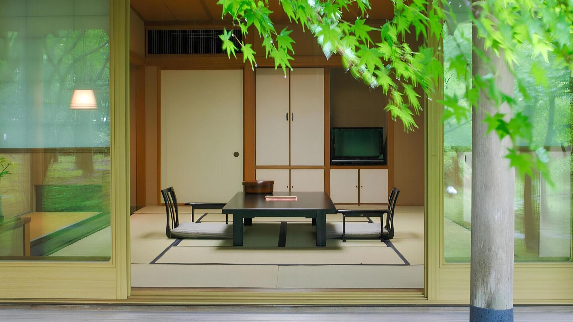 庭園特別室檜風呂付