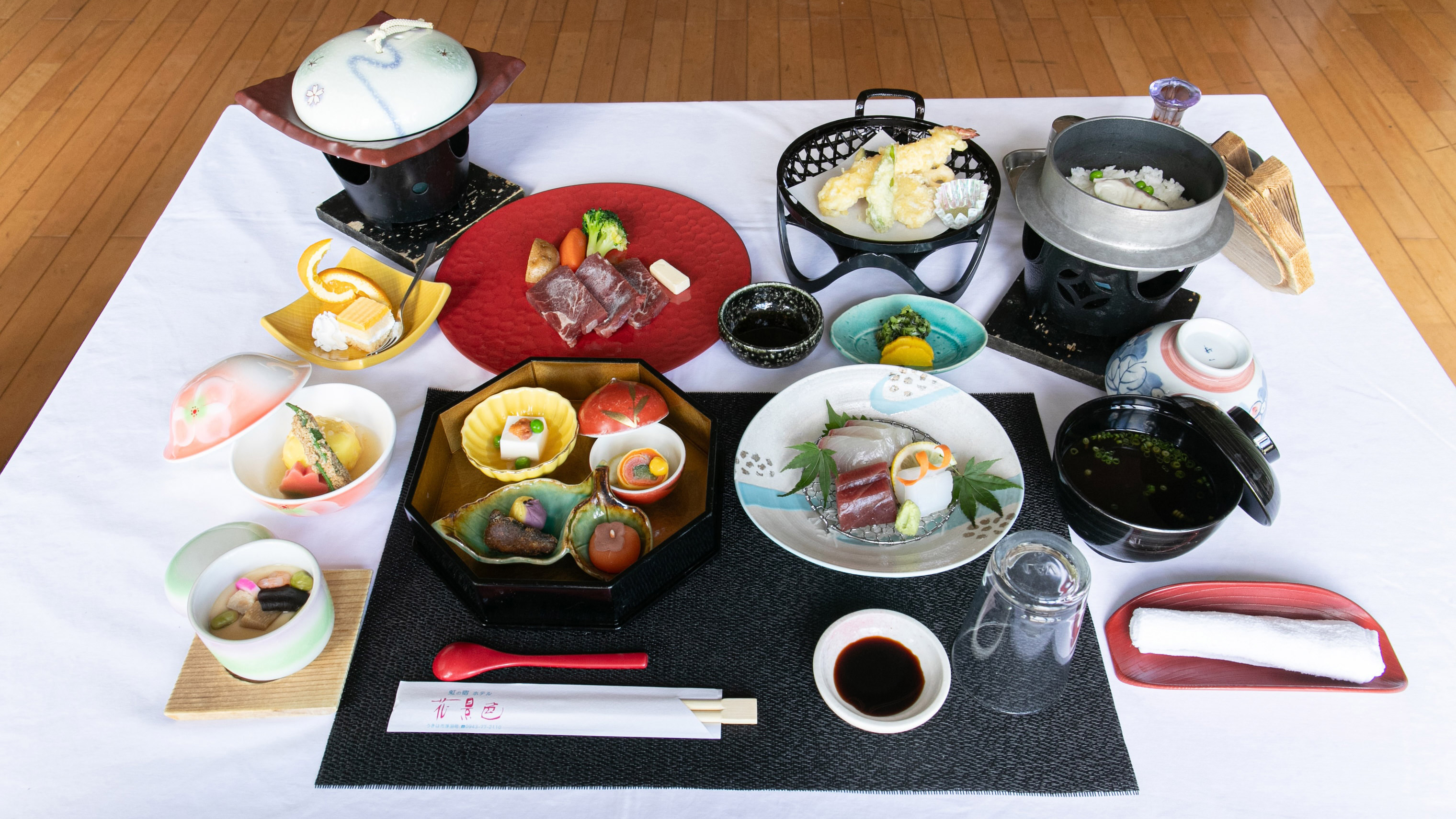 【会席料理プラン　夕食一例】