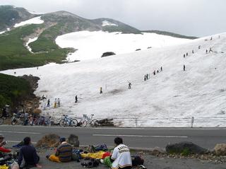 初夏　サマースキー場