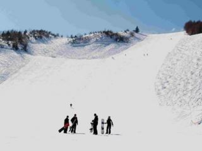 冬　乗鞍高原温泉スキー場