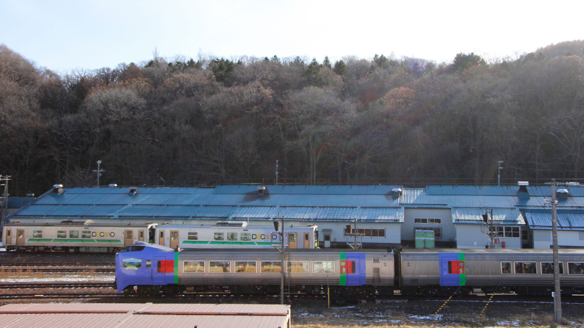 【客室からの景色】鉄道好きに嬉しいトレインビュー
