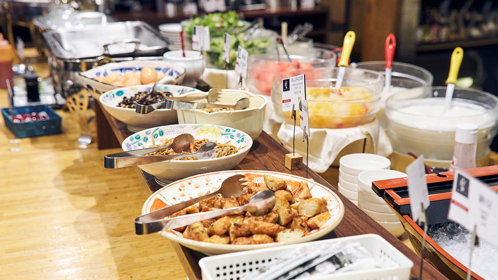 【朝食】バイキング形式でご提供しております！
