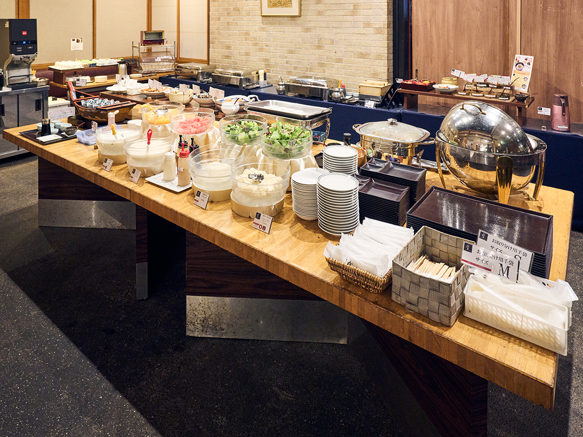 【朝食】バイキング形式でご提供しております！