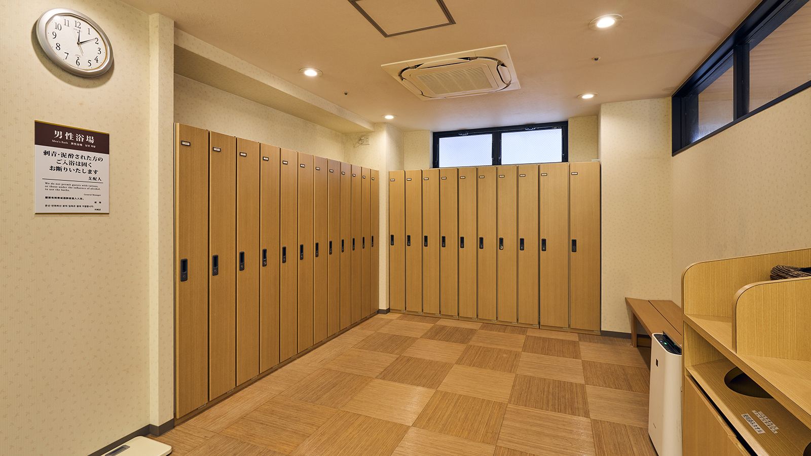 男性専用大浴場