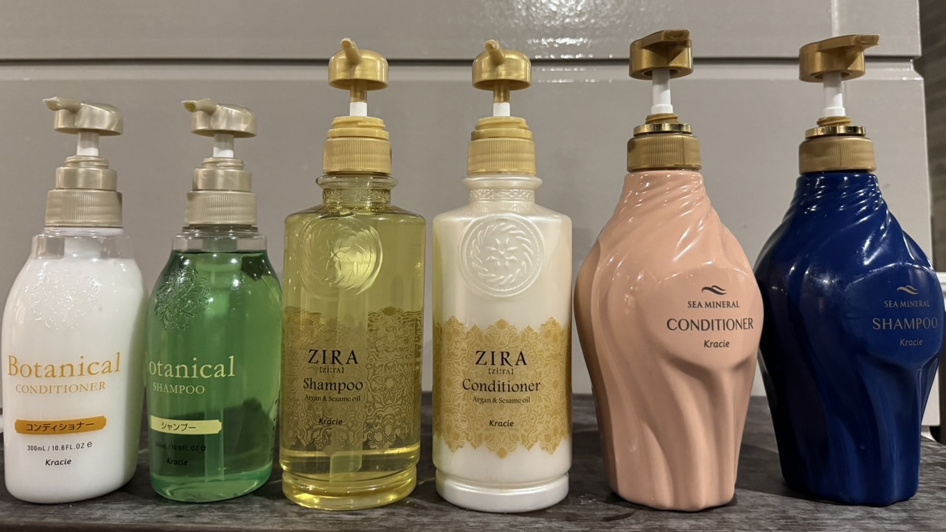 女性大浴場専用 シャンプーバー