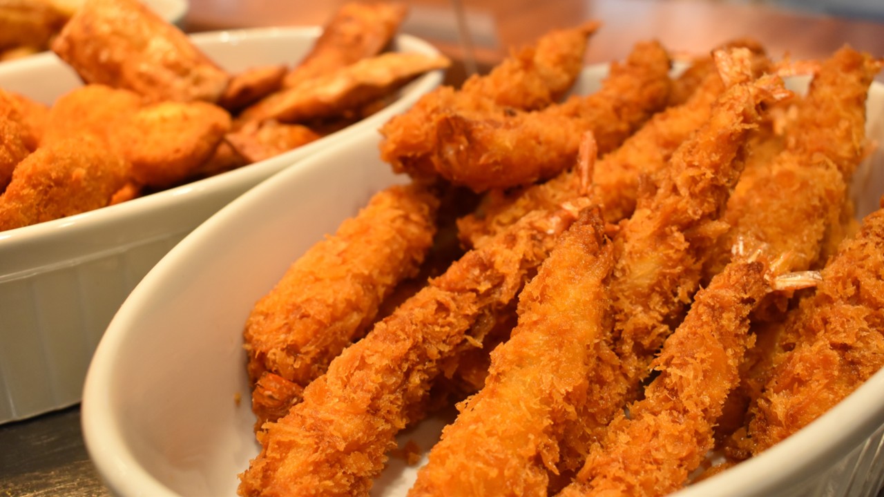 【朝食】揚げ物　季節によって異なります