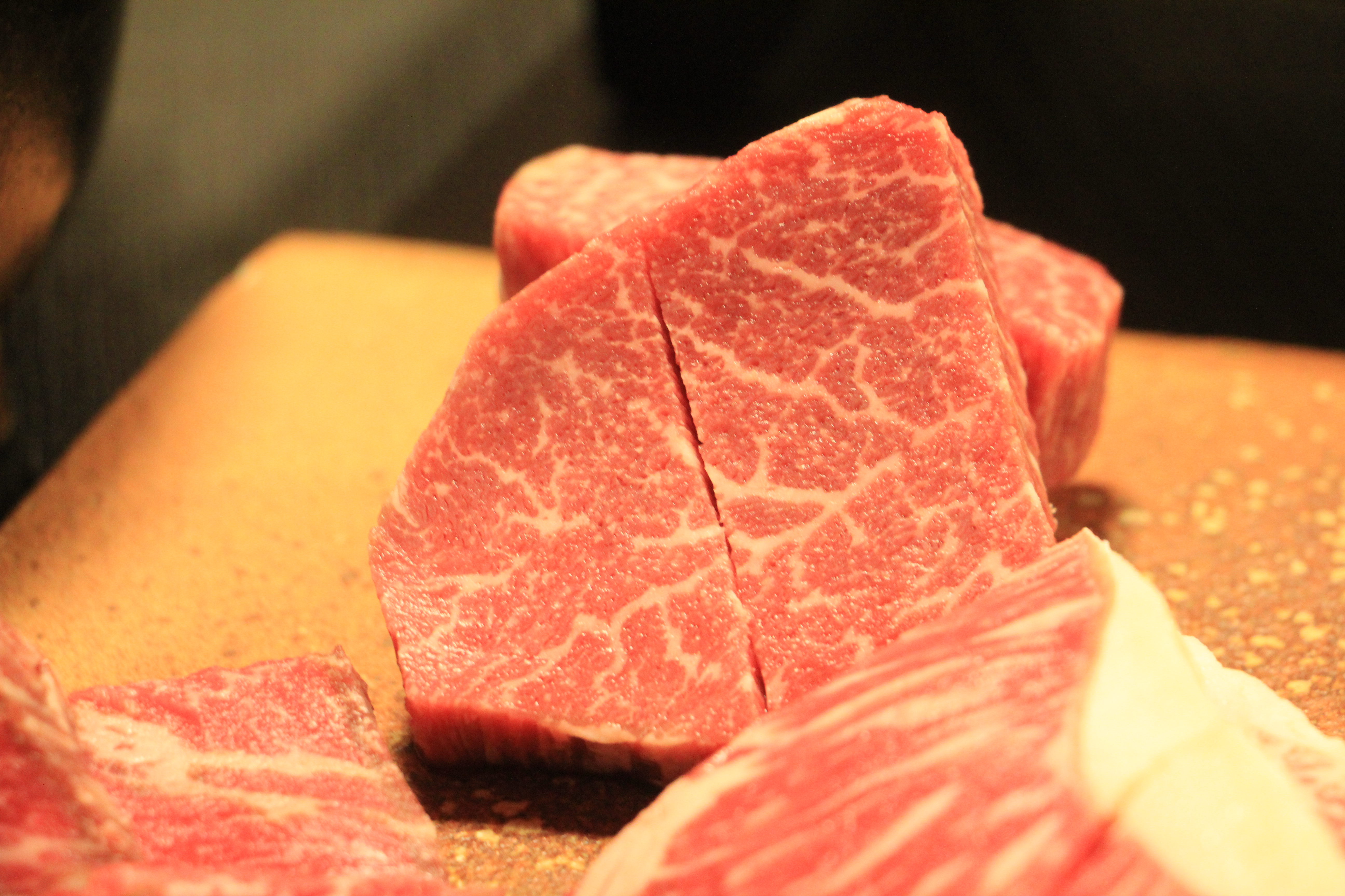 自慢の赤牛です