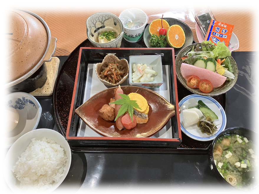 【楽天スーパーSALE】5％OFF【朝食付】旅館の伝統朝ごはんで午前中の活力充填！市役所車17分！