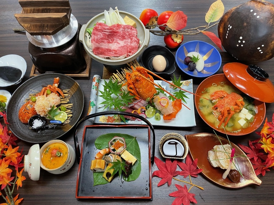 【2食付】9月1日解禁！日南海岸獲れ、高級食材の代名詞、ぷりップリの伊勢えび会席で至福のひと時を！