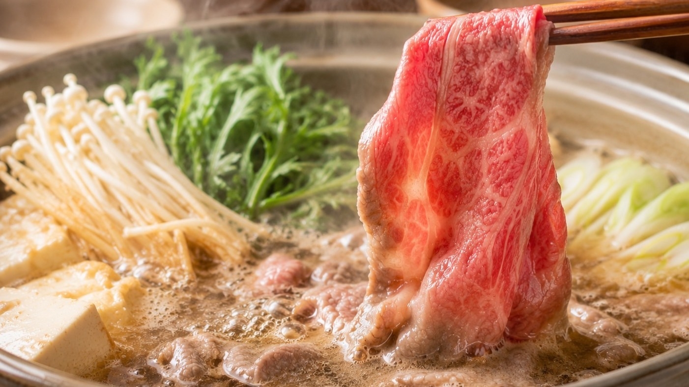 【大洗の新名物・伝説の旨辛地鶏入り明太子鍋】〆はオリジナル平打ち麺を味わう・完全個室★2食付きプラン