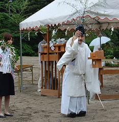 香住海開き　神事