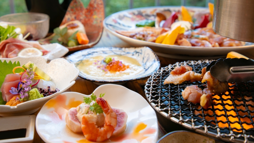 【２食付】宮崎地鶏！噛むほど味が出る地頭鶏を炭火焼で堪能