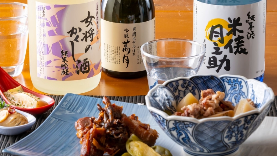 山形の地酒、日本酒、ワイン、ビール、カクテルなど豊富にご用意しています！