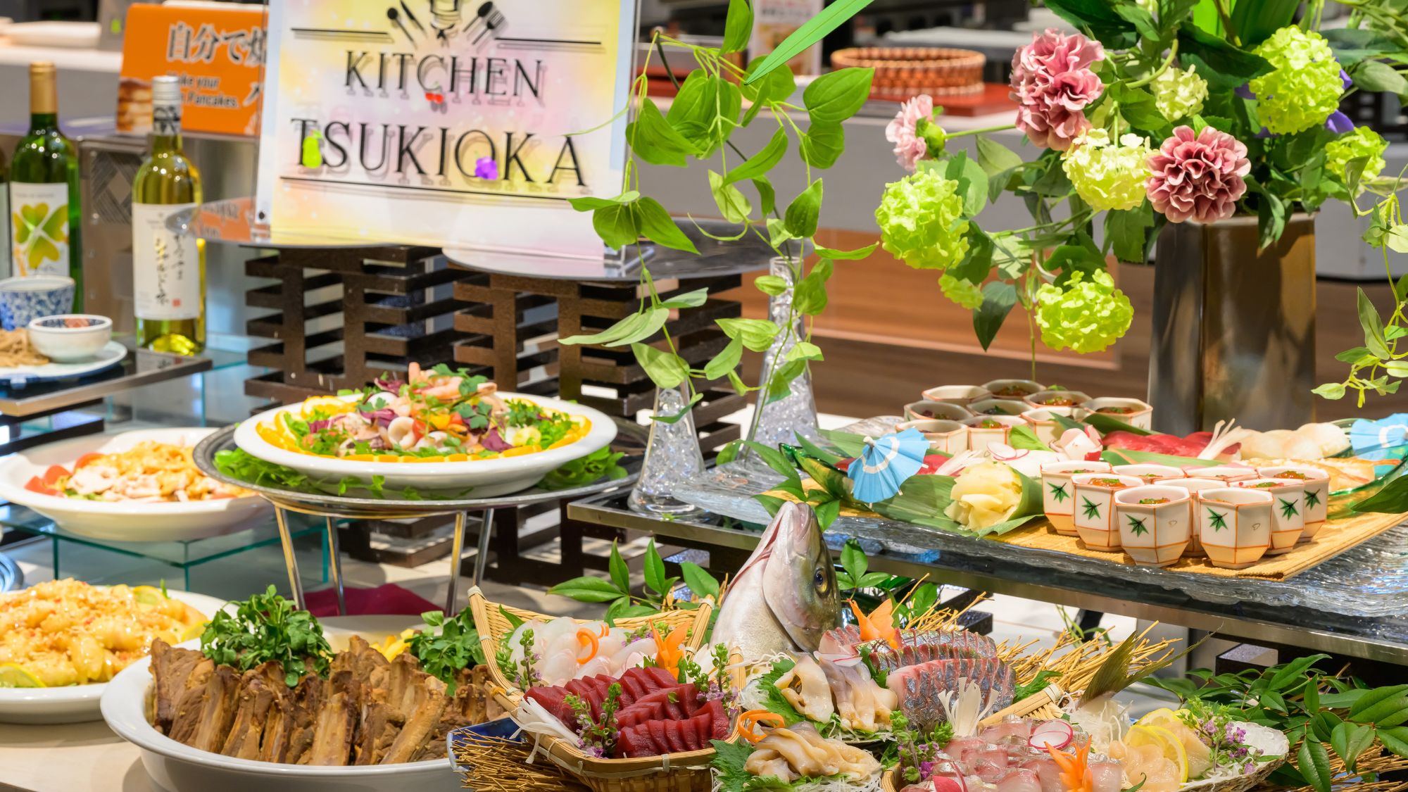 お食事シーンが最高の思い出になる「体験メニュー」もご用意！【6月～8月】月岡ホテルの夏祭りバイキング