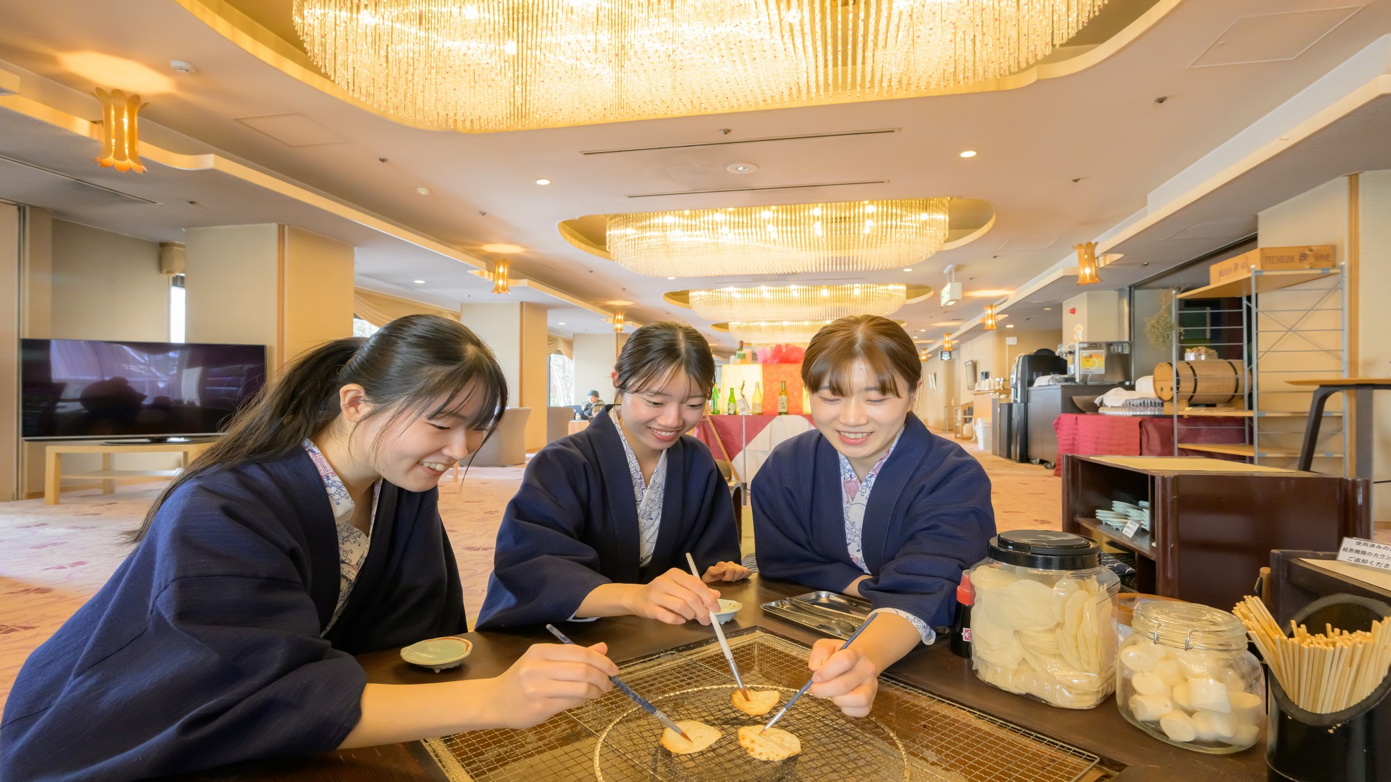 自分たちで焼く楽しさは格別！大人も子供も夢中になる、特別なひとときを。