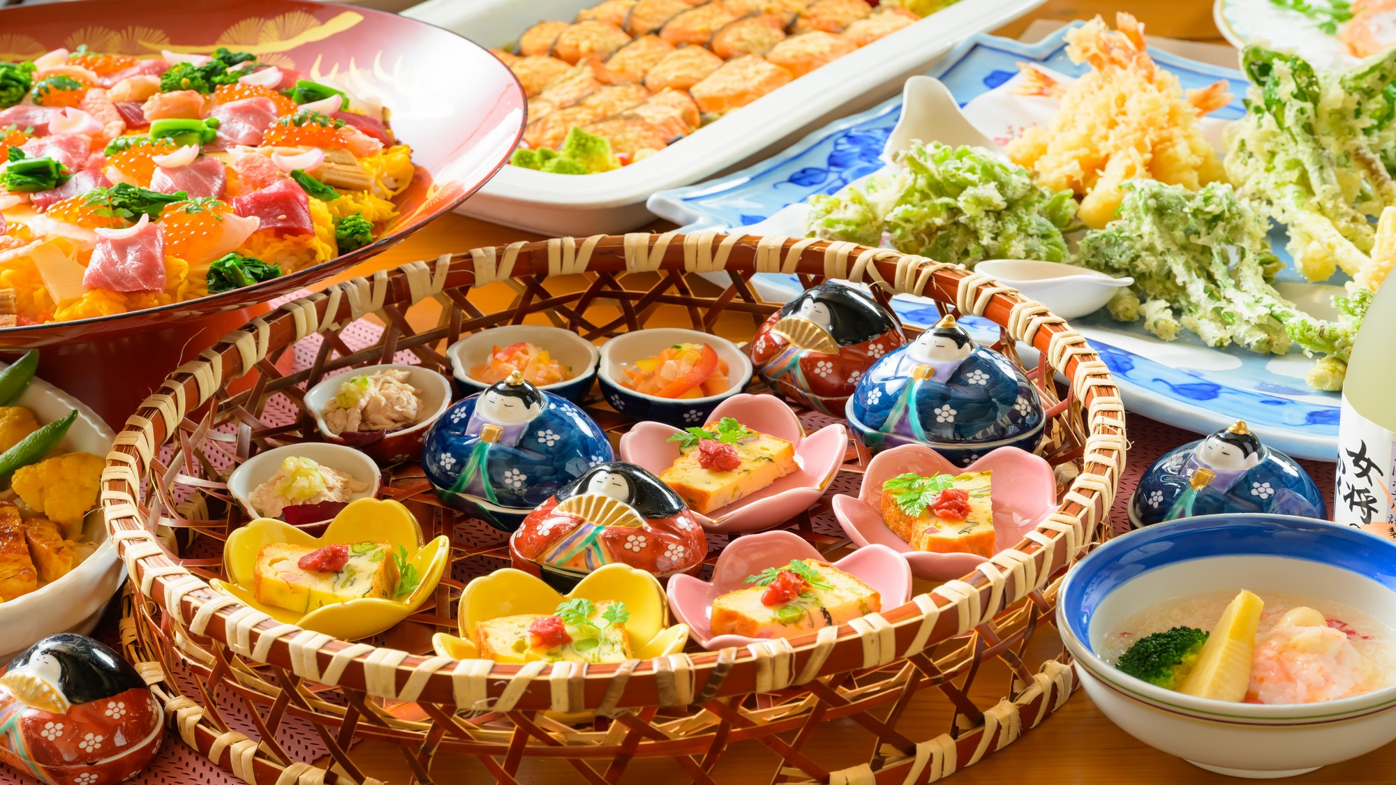 野菜の旨みを閉じ込めた、彩り豊かなオムレツ。見た目も華やかな「春」を楽しんで♪