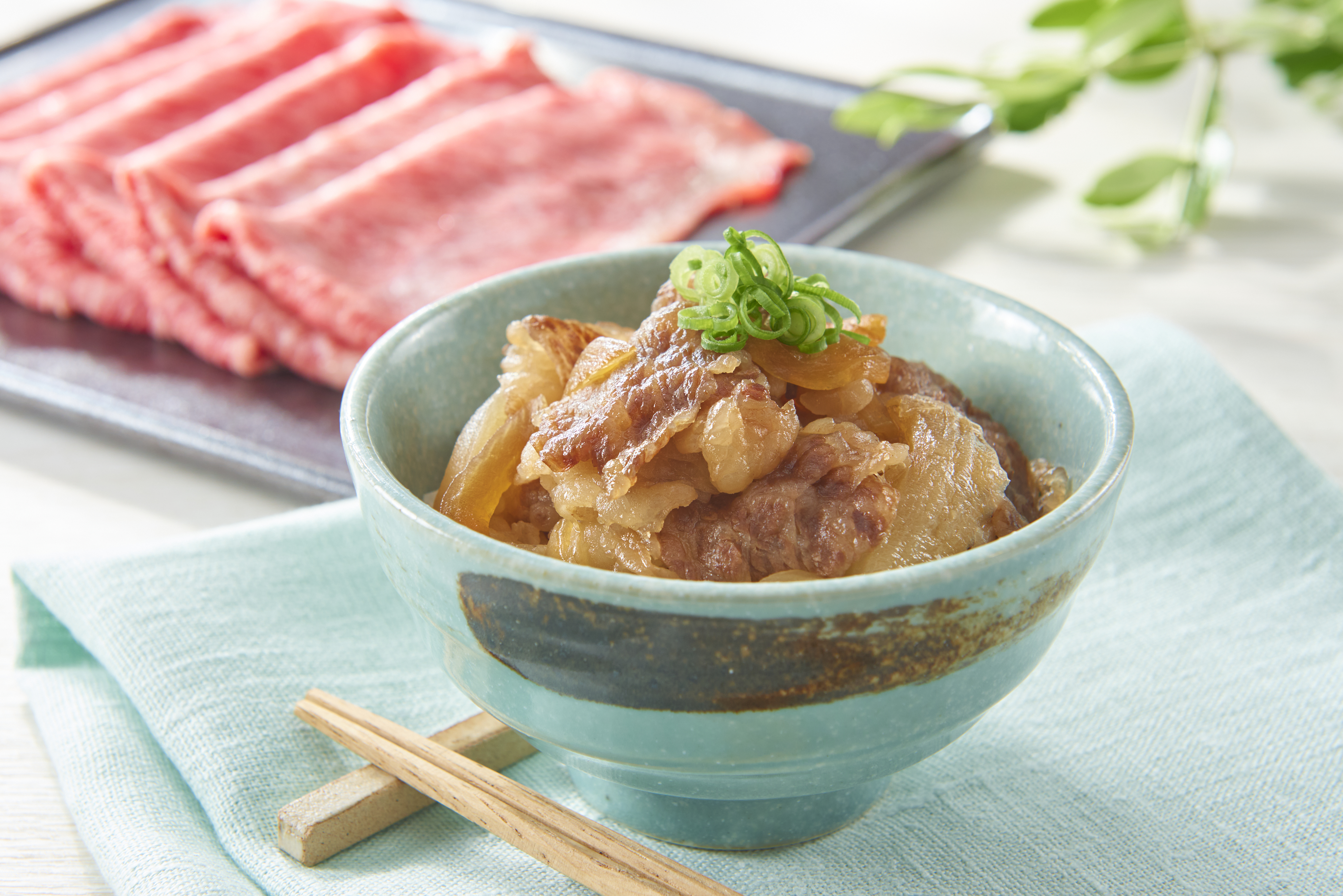 【朝食】香川を代表するオリーブ牛の朝牛丼