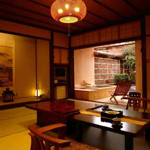 Open-air bath room example 001