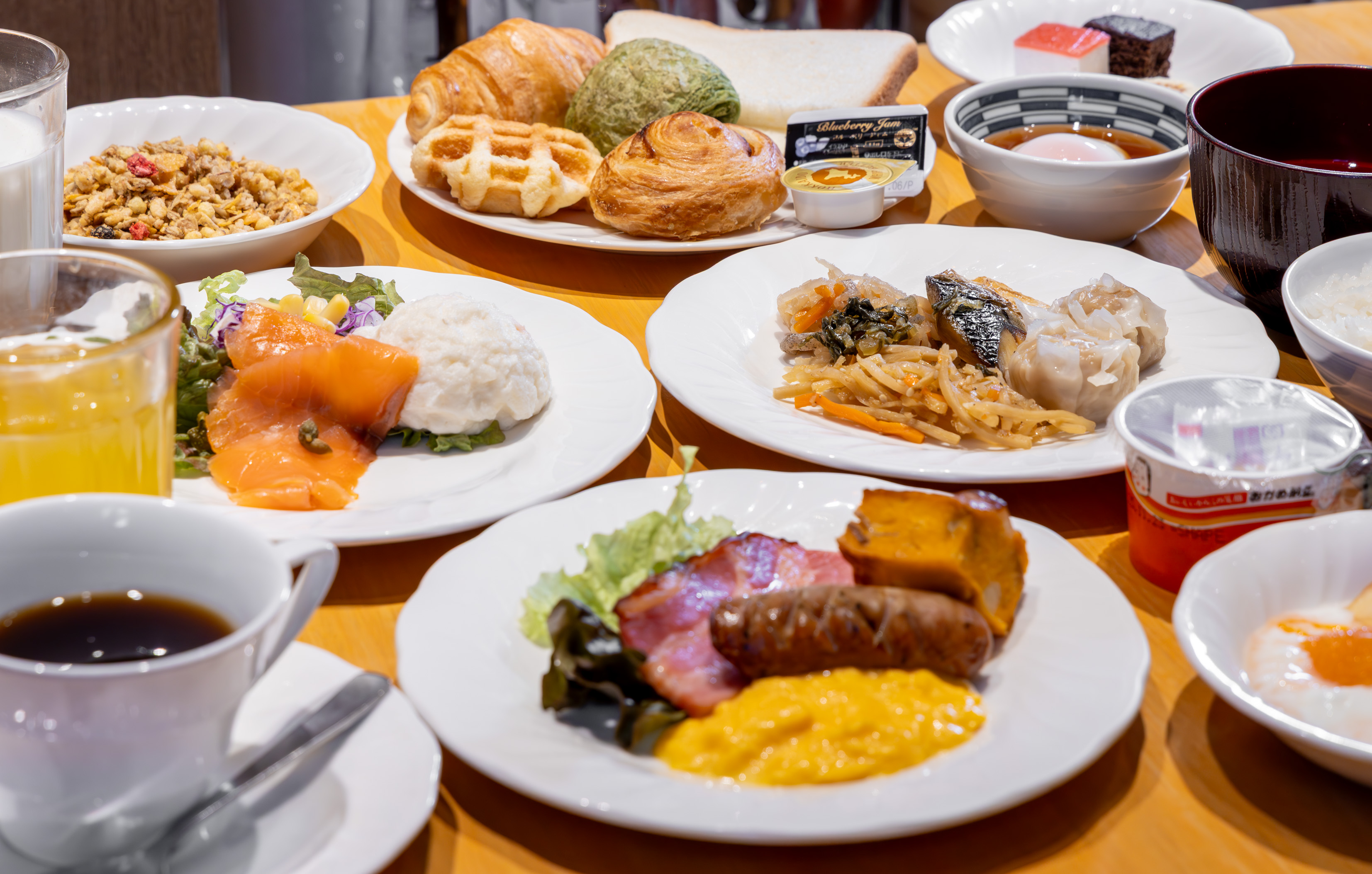 和洋朝食ブッフェ