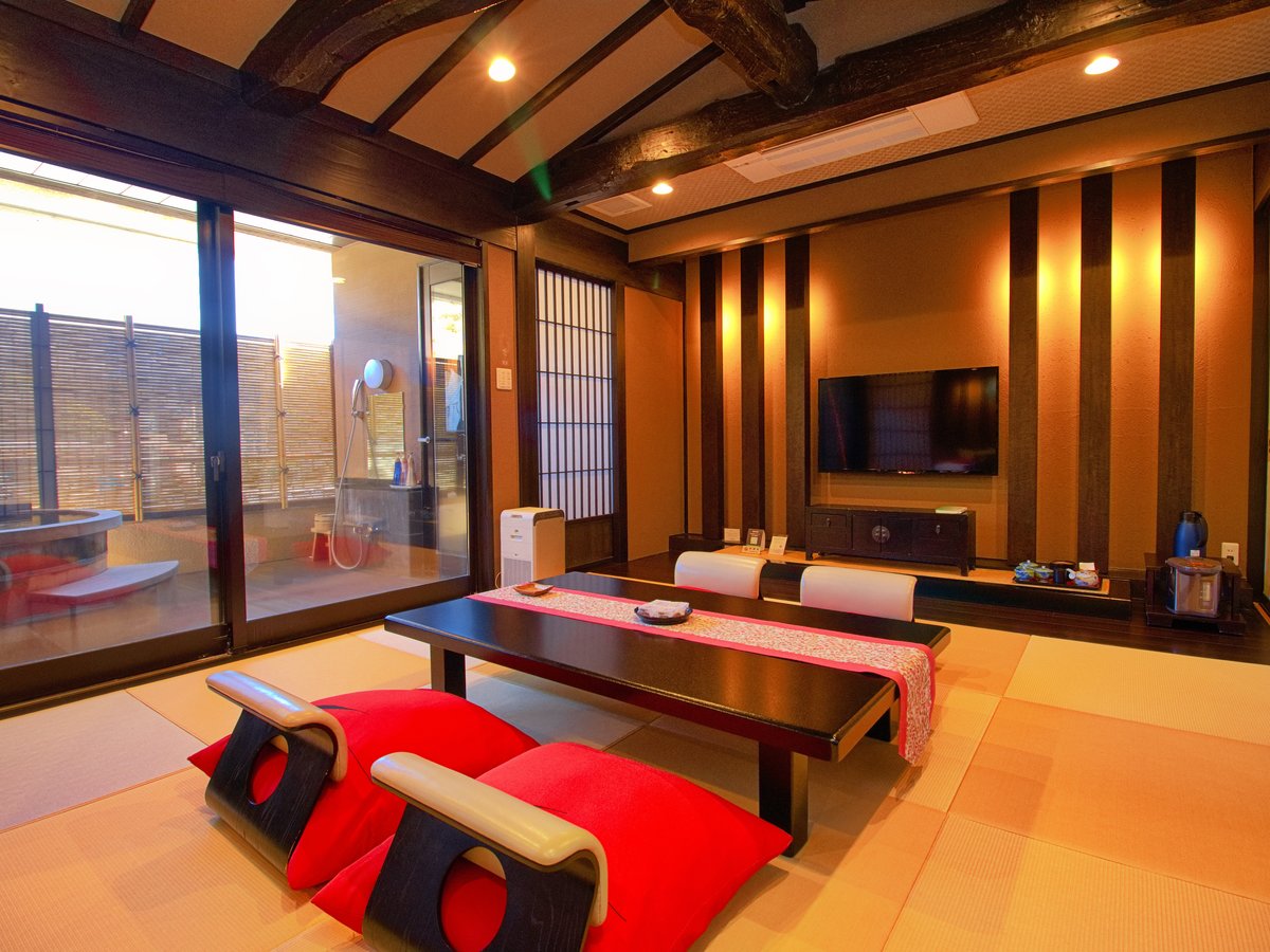 源泉100％掛流し◆露天付特別室 庵-いおり