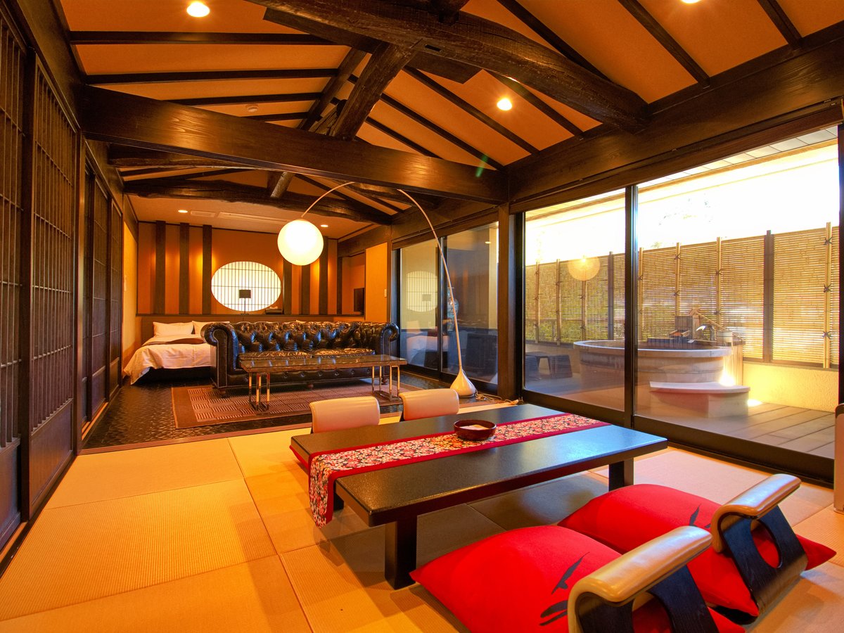 源泉100％掛流し◆露天付特別室 慧-けい