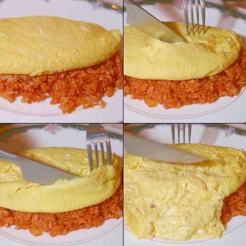松软香醇的蛋包饭♪