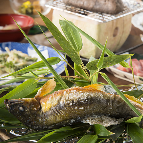 天然鮎会席（イメージ）